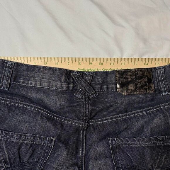 SYN Jeans 80's, Vintage distressed Jeans Button Fly 32/32 Men's - Picture 7 of 8